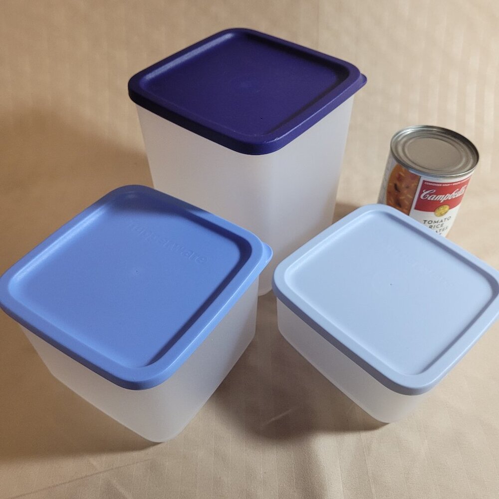Tupperware Cubix 12 Piece Food Storage Container Set - Picture 4 of 5